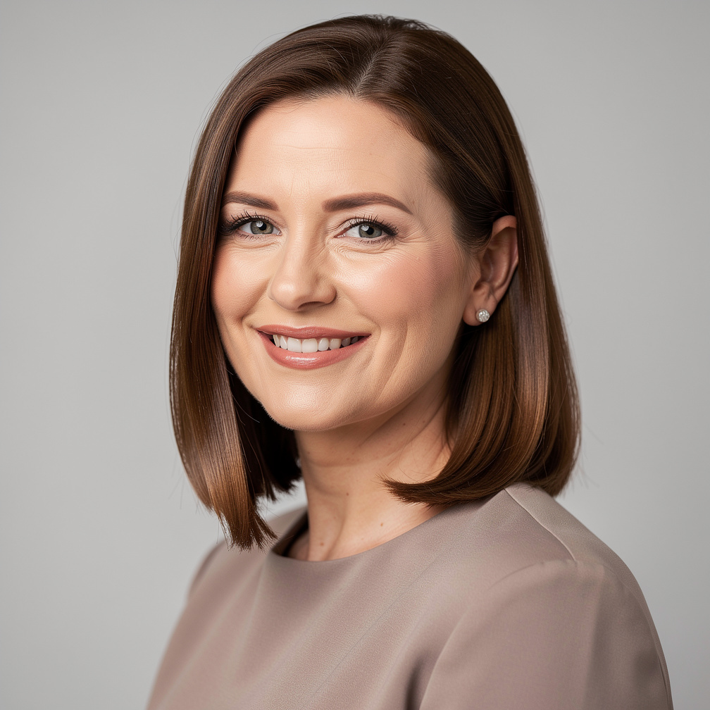 Portrait of a female presentation coach